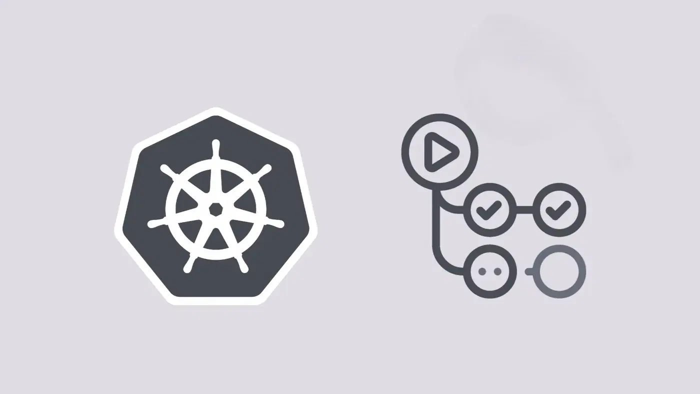 Kubernetes and GitHub Actions deployment automation banner